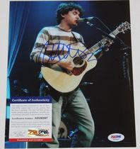 John Mel John Mayer autographed photo with certificate