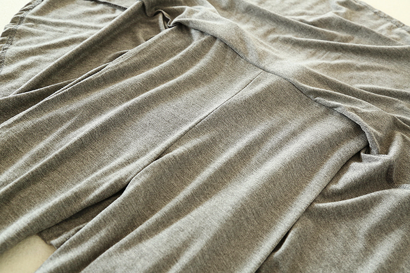 Mùa xuân và mùa thu cotton không thể đủ khả năng bóng xếp li giả hai mảnh quần legging váy cao eo co giãn túi hông mảnh cơ thể váy váy quần legging nữ cạp cao
