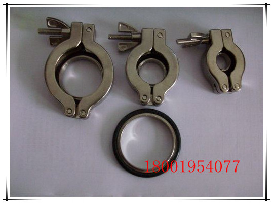 KF vacuum hoop quick fit hoop aluminium hoop KF-10 16 25 25 50 50 with bracket seal ring)