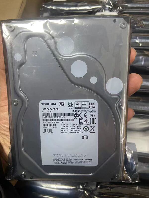 Toshiba 8t Hard Drive Mg08Ada800E Enterprise-Level 8Tb Mechanical Hard Drive Monitoring Hard Drive Mg10Ada800E