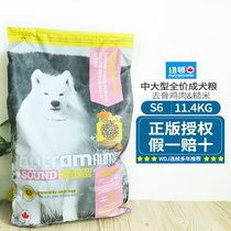 Canadian Natram Newton S6 chicken brown rice medium large adult dog natural grain 25 pounds without grain