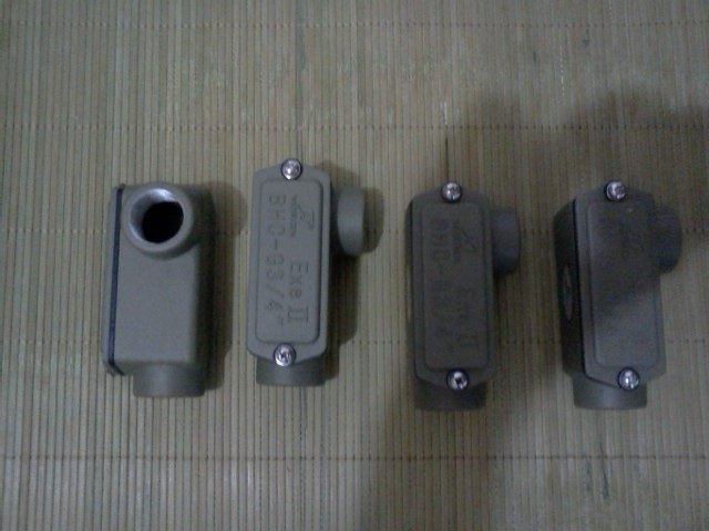 BHC explosion-proof threading box 6 points right angle pass