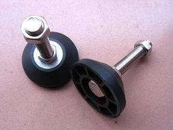 High quality nylon fixed foot of the foot of the foot of the foot adjusted the foot of the universal feet GD50 M12X50