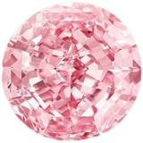 Обручальное кольцо, искусственный драгоценный камень, розовый алмаз, делается под заказ