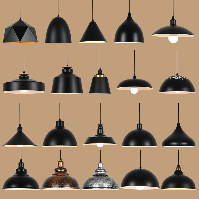 American Retro Industrial Style Black Chandelier for Dining, Restaurant, Barbecue, Hot Pot, and Commercial Use American Retro Industrial Style Black Chandelier for Dining, Restaurant, Barbecue, Hot Pot, and Commercial Use