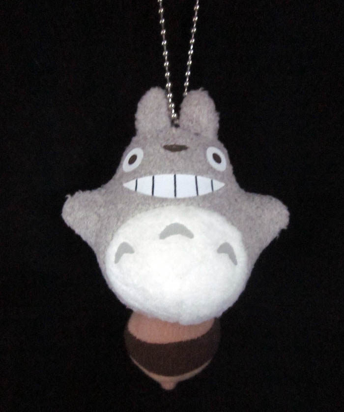 Japan Miyazaki Totoro Dragon Cat Hangyung Cat Pulley Keychain Pack Hanging Piece(C)