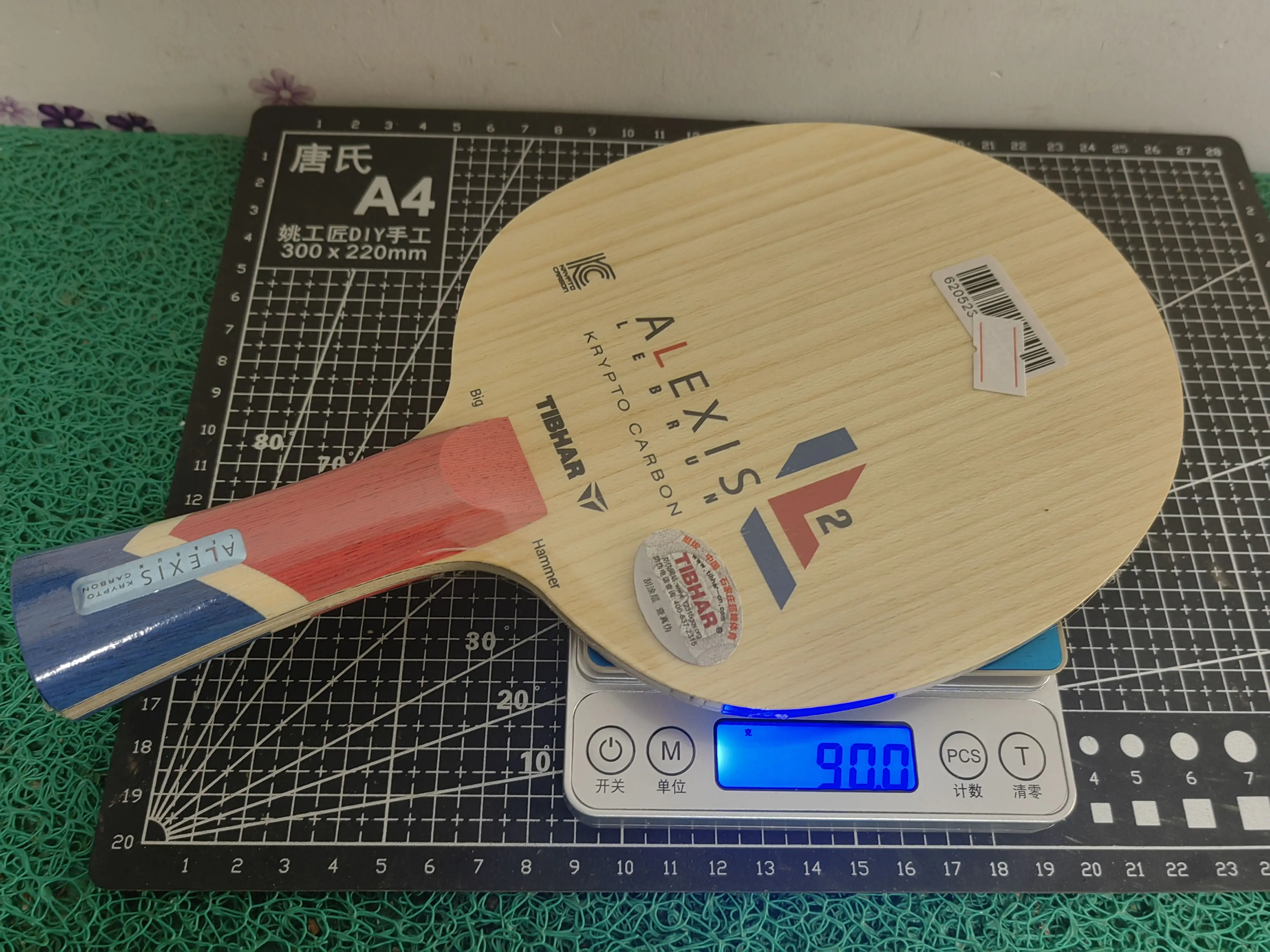 Пластина дна для столового тенниса Tibhar upright Elix, нижняя пластина LeBron Table Tennis [external fiber]