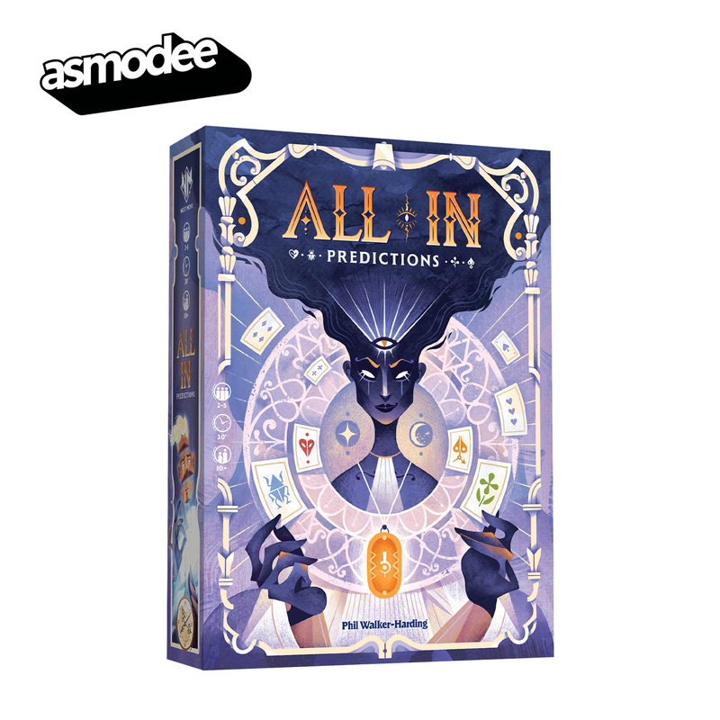 All in (Authentic) (with Built-In Chinese Rulebook) Multiplayer Party Board Game with Free Shipping