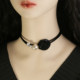 Bubble Pearl Necklace Rose Flower Clavicle Neck Choker Small Fragrance Style Neck Collar New Accessories