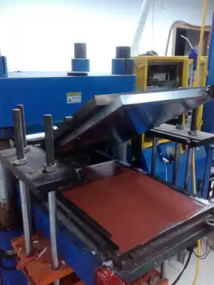 Silicone plate bronzing plate Silicone aluminum plate 300*600*5mm(factory direct sales can be customized)