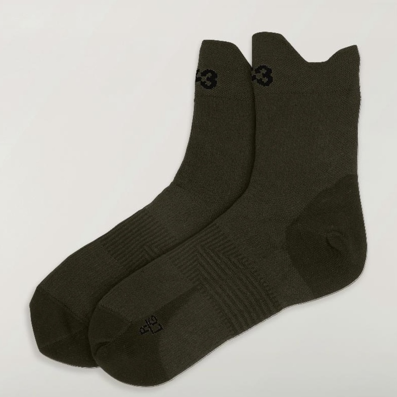 Adidas Y-3 Men's and Women's Run Sock Breathable Knitted Letter Sports Socks Jp0400 Adidas Y-3 Men's and Women's Run Sock Breathable Knitted Letter Sports Socks Jp0400