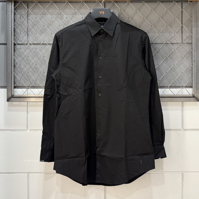 Adidas Y-3 Classic Retro Fashion Sports Shirt Jacket with Bird Print on the Back Je9274