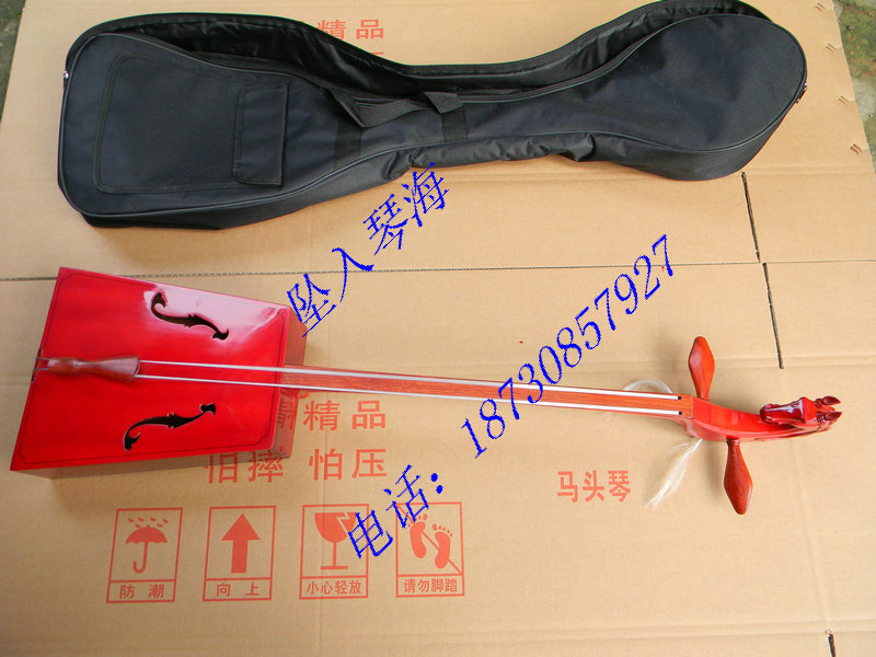 Factory direct sales Matou Qin mahogany fingerboard Matou Qin White Pine panel gift bag string