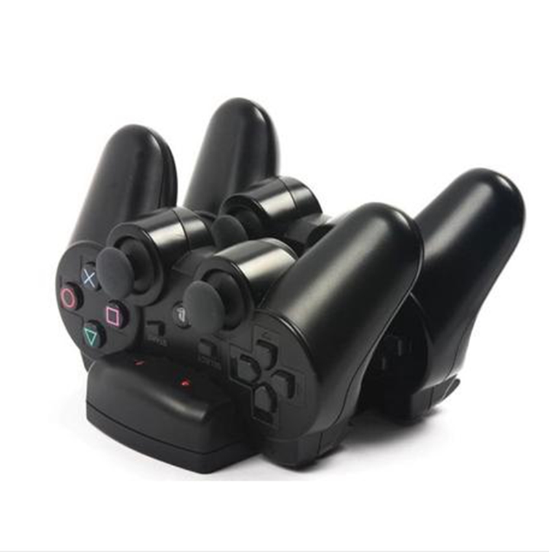 PS3 handle charger seat charge original fit PS3 wireless handlebar battery charger 2 fit 1 seat charge double charge