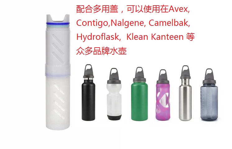 Lifesaw Life Kettle Cover 2 Generations 1 Generation Straw Straight Drinking Water Purifier Filter