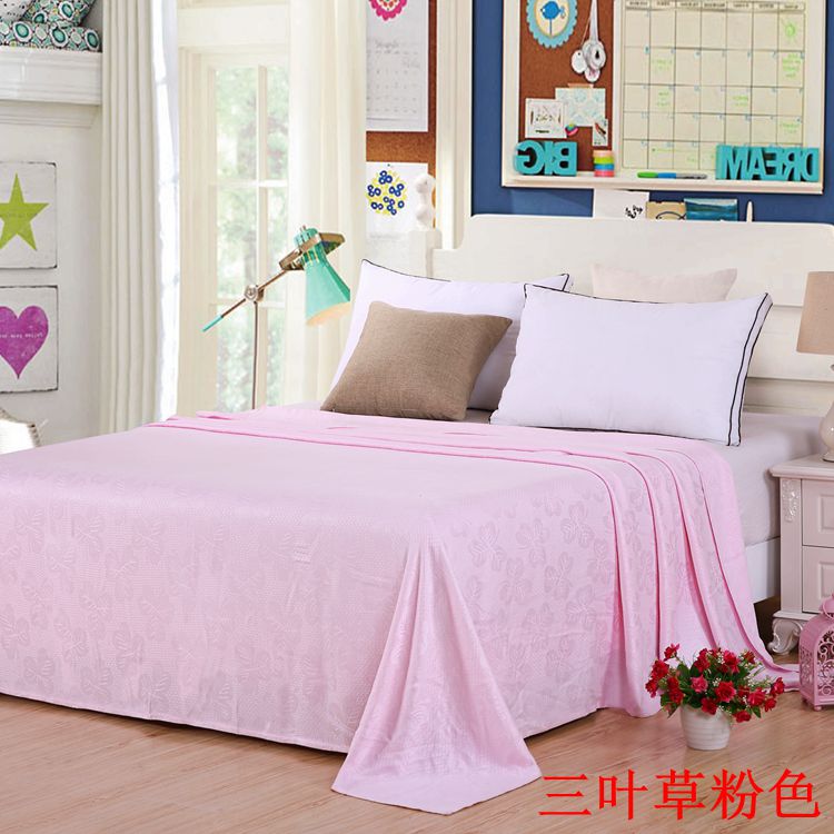 sợi khăn tre đơn kép đơn sợi tre trẻ em chăn mền máy lạnh chăn ngủ trưa chăn giải trí - Ném / Chăn chăn lông cừu nanjiren
