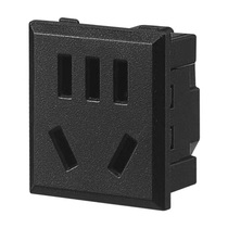 Metal chassis cabinet module socket 220V electrical supporting power socket 10A plug-in unit accessories