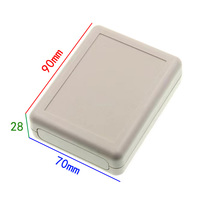 Gray Plastic Box 90x70x28mm Circuit Board Enclosure DIY Electronics Mounting Box