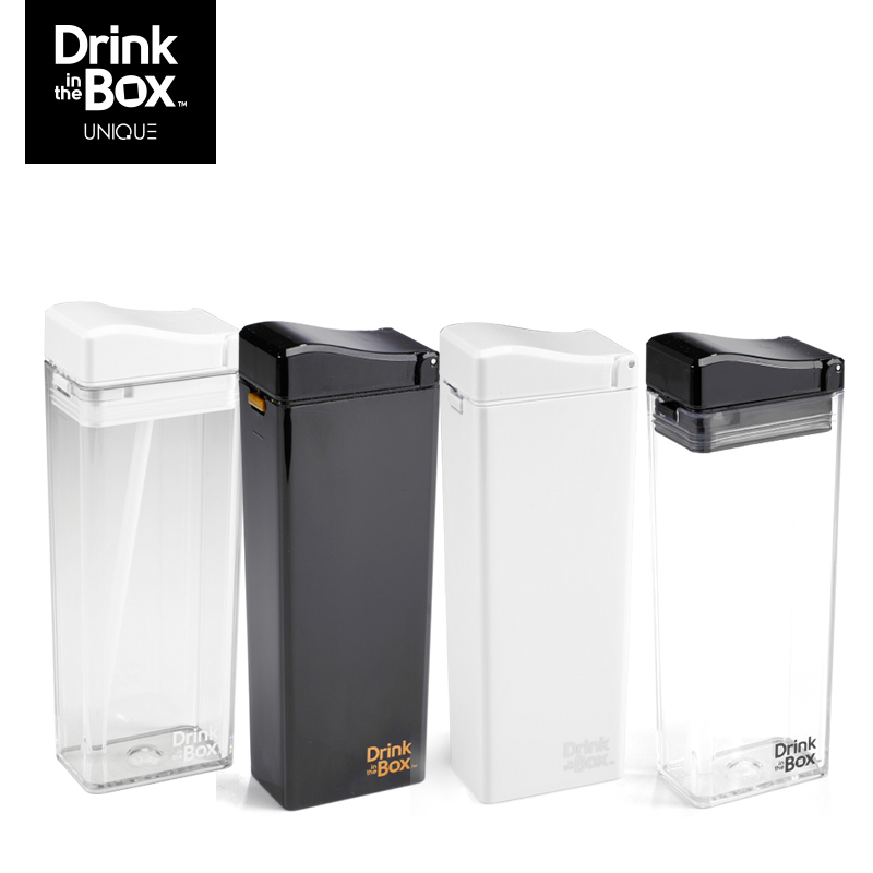 Canada Drink in the Box Unique water cup straw cup anti-fall cup female portable summer