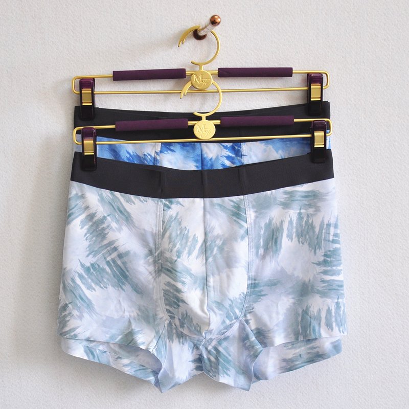 Manneffin 19 men's underpants mid-waist four-corner pants 20721171 Sexy speed dry breathable and smooth four-corner pants head shorts