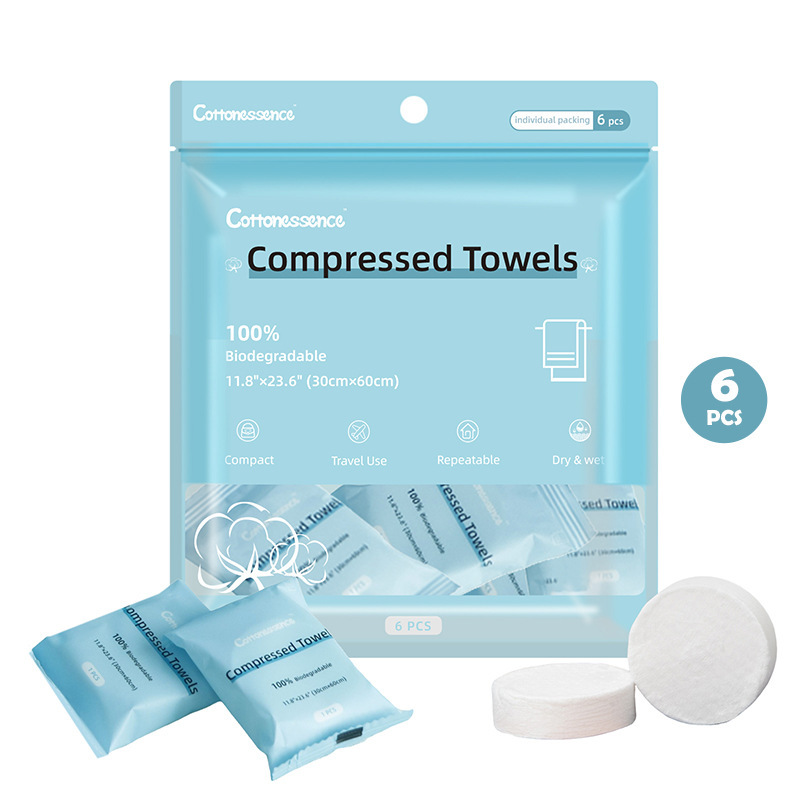Cross-Border English Version 6-Pack Compressed Towels 30*60cm Extra Large and Thick Face Wash Towels Amazon Best-Selling Face Wash Towels Cross-Border English Version 6-Pack Compressed Towels 30*60cm Extra Large and Thick Face Wash Towels Amazon Best-Selling Face Wash Towels
