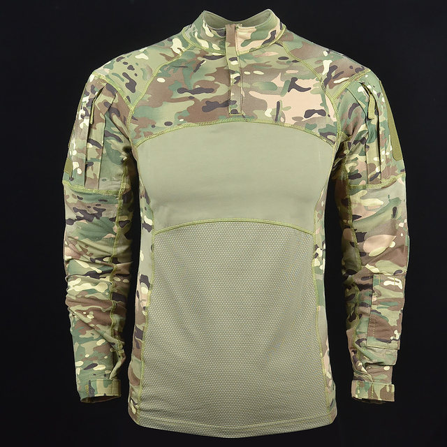 Spring and summer outdoor ACS-TypeII new frog suit men's training tactical camouflage long-sleeved cotton bomb CS field training suit T