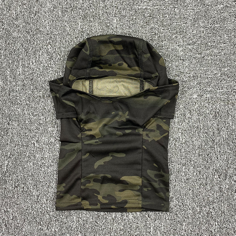 Camouflage headsleeve Outdoor Riding Sun - Preserving Head Tactical Surface Mask Field Campaign to absorb sweat and breathable