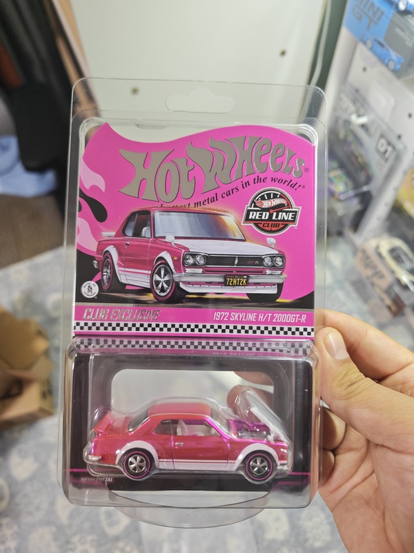 Hot Wheels Rlc Red Line 1/64 Alloy Car Model Nissan Skyline Dinner Car Skyline 2000Gt-R