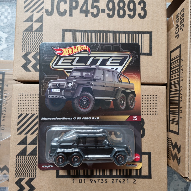 Hot Wheels Elite 64 1/64 Alloy Car Model Mercedes-Benz G-Class G63 Amg 6X6 Off-Road Vehicle Hot Wheels Elite 64 1/64 Alloy Car Model Mercedes-Benz G-Class G63 Amg 6X6 Off-Road Vehicle