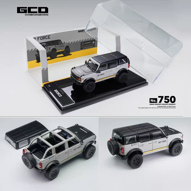 In Stock Gcd 1/64 Alloy Car Model Ford Leima Darwin Paint Scheme Combat Gray Darwinpro