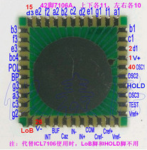 Instrument analog-to-digital converter 7106 7206 size sheet conversion map has been bonded to the conversion chip