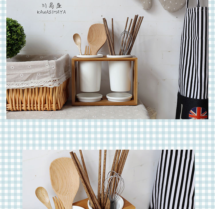 Sichuan in Japanese ceramic cage shelf chopsticks chopsticks basket household kitchen spoon put chopsticks tableware receive a case