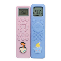 Suitable for Xiaomi air conditioner remote control protective cover thickened silicone anti-fall cover all-inclusive HD dustproof waterproof cute