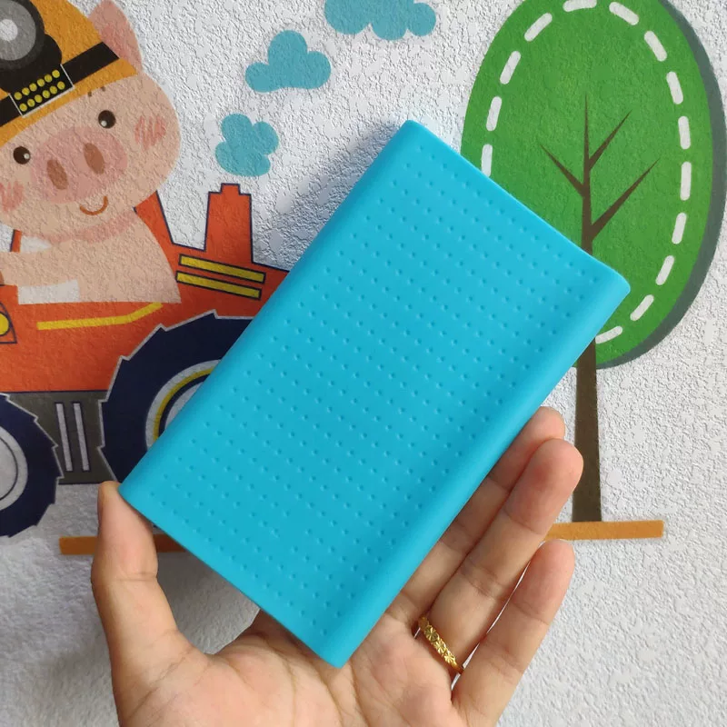 Power supply, silicone protective case charging, 10000mah