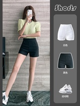 Safe bottoming shorts womens spring and autumn summer thin models can be worn outside high waist tight elastic boots pants under clothing missing hot pants