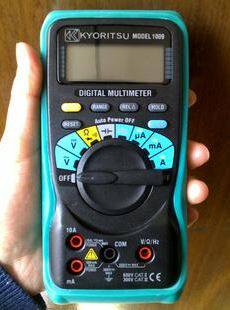 Kletz KYORITSU Kyoritsu 1009 digital multimeter with frequency capacitor