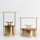 New Chinese-style metallic carrying box ornament model room study living room soft decoration Chinese style Huipai storage decorative box