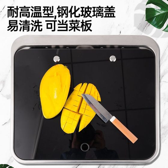 房车水槽带盖厨房洗手盆不锈钢水槽单槽洗菜盆方形折叠水盆车载