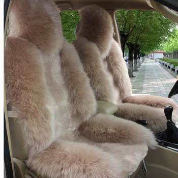 Hot selling car seat cushion wholesale pure wool seat cushion autumn and winter car seat cushion seat cover car supplies manufacturer wholesale