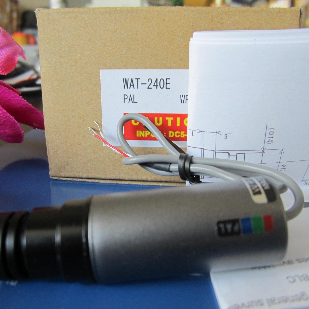 WAT-240E摄像头：日本瓦特工业的视觉革命，监控界的“黑科技”来了！