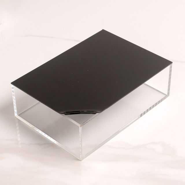 Simple and modern acrylic decorative jewelry storage box living room bedroom cloakroom indoor storage box ornament