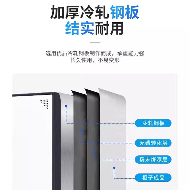 Color disassembly and assembly locker employee dormitory exit storage cabinet with lock storage storage wardrobe narrow side cabinet manufacturer