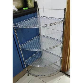 A9l kitchen storage rack corner rack tripod corner rack corner storage rack pot rack multi-layer household fan