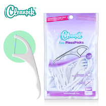 cleanpik ultra - fine floss stick is not easy to break the line. Toothpick can be assured to import blue floss flavor 50