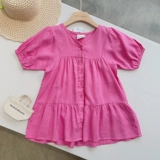 2-16 Австралийских девушек льняно-изделия с шелковым шелковым вырезом, прохладное платье A-Line