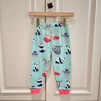 Зеленая панда лиса штаны