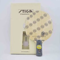 (Ah Hai Ping Pong) Stika Racket Sweden Crown Hollow Handle Stika Pure Wood Floor Straight Racket