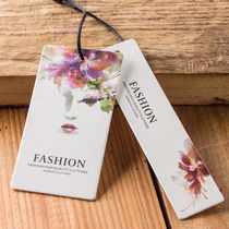 Spot tag customization Clothing tag customization Clothing tag tag tag card design customization for label printing