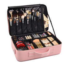 Large capacity makeup pack Web red with waterproof travel wash handdresser cosmetic collection package