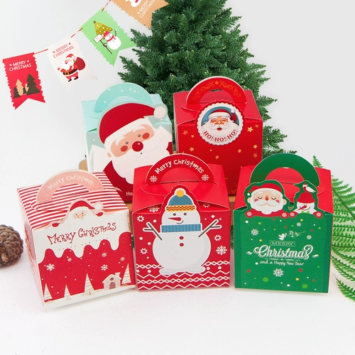 Apple, свежий милый креативный рождественский портативный защитный амулет, коробка, подарок на день рождения